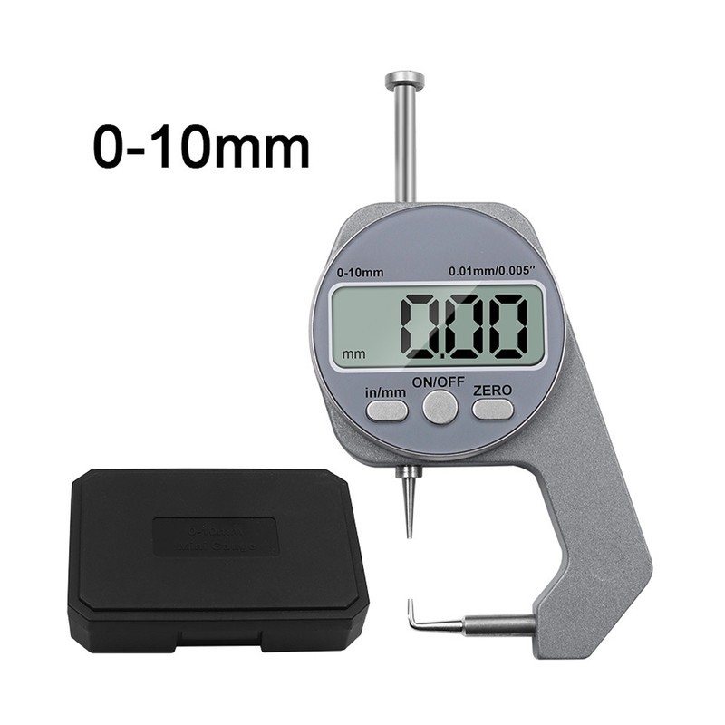 Digital Thickness Gauge LCD Display Electronic Caliper Measuring Tool 0-10mm
