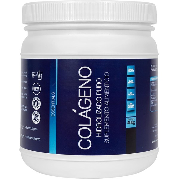 NLS ESSENTIALS | COLÁGENO HIDROLIZADO 100% PURO | Sin sabor