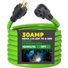 Kanayu 15 ft Welder Extension Cord Compatible with Nema L14-30p