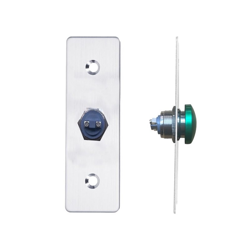 Stainless Steel Push to Exit Button - 12V DC Push