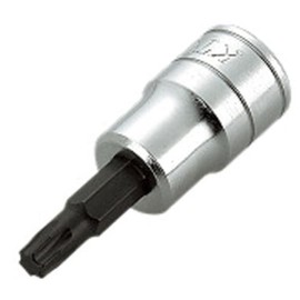 Kyoto Tool (KTC) BT3-T45S-S Short T-Type Torx Socket, Insertion Angle: 0.4 x Total Length: 2.0 inches (9.5 x 52 mm), 1 Piece