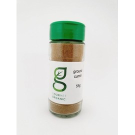 Gourmet Organic Herbs Cumin Ground 55g shaker