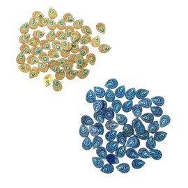 STOBOK DIY Rhinestone for Sewing 100pcs Durable Teardrop Resin Flatback Diamond Appliques