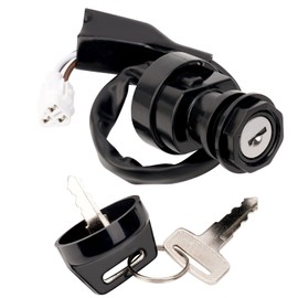 Ignition Key Switch ‎27005-56719 for Kawasaki Brute Force 650 KVF650 2005-2013 / Brute Force 750 KVF750 2005-2017 / Prairie 700 KVF700 2004-2006 / KFX700 KSV700 2004-2009