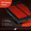 A-Premium 2-PC Pre-oiled Engine Air Filter Compatible with Honda Civic