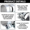 Exhaust Clamp Pipe Connector, 55mm, Stainless Steel