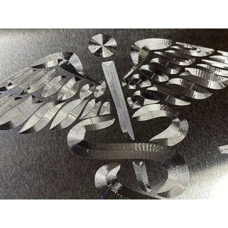 Engraved Silver On Silver RN Nurse Car Tag Diamond Etched