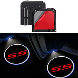 NOCLTY 2PCS Never Fade Door Lights Logo,Courtesy LED Welcome Light Lamps Accessories