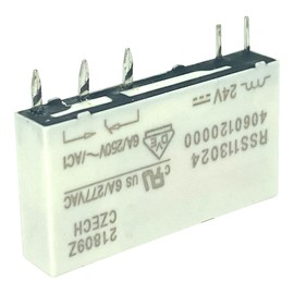 5-Pack RSS113024 4060120000 Power Relay - 24VDC 6A/250VAC 5-Pin SPDT - Compatible with Industrial Controls, HVAC Systems & Appliance Panels (Replaces G5LE-14)