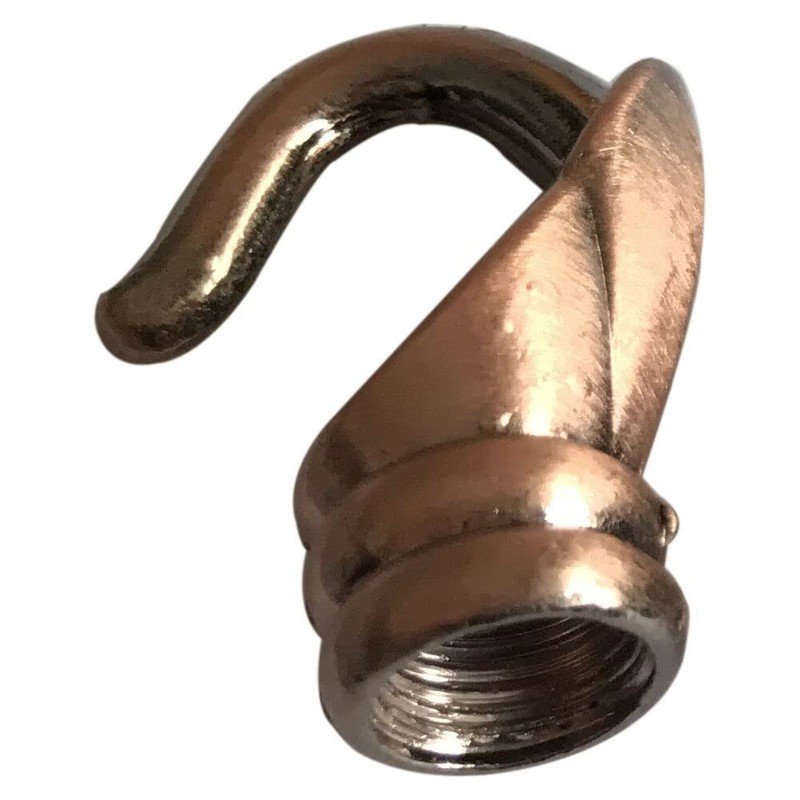 5pcs Mini Ceiling Hooks Antique Carving Safety Buckle Design Q