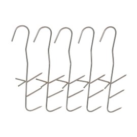 A&N Smoking Hooks Meat Hooks Fish Hooks Smokehouse Grill Triple 20 cm Pack of 10