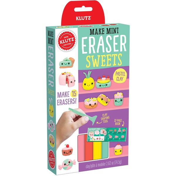 Klutz Make Mini Eraser Sweets Craft Kit