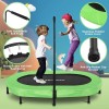 Unbranded Foldable Trampoline, Mini Rebounder Trampoline with Adjustable Handle, Exercise~