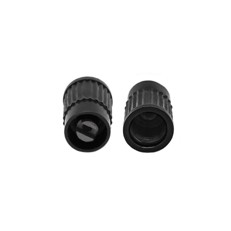 4 x car valve key caps plastic + 2 x