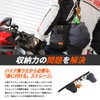 DOPPELGANGER DBT568-BK Riders Holster Bag 2 [Motorcycle Body Bag] Capacity