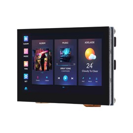 ESP32-S3 4.3 Inch Touch LCD Development Board, 800 x 480 IPS Display, Dual-Core 240MHz Processor, Supports WiFi & Bluetooth, GUI HMI Panel, for AR-duino/Rasp-Berry Pi/IoT Projects