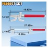 Car Steering Wheel Lock, Car Security Anti-Theft Device Retractable Steering
