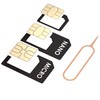 innoGadgets® Nano SIM Adapter Set, Complete Adapter Set for Nano