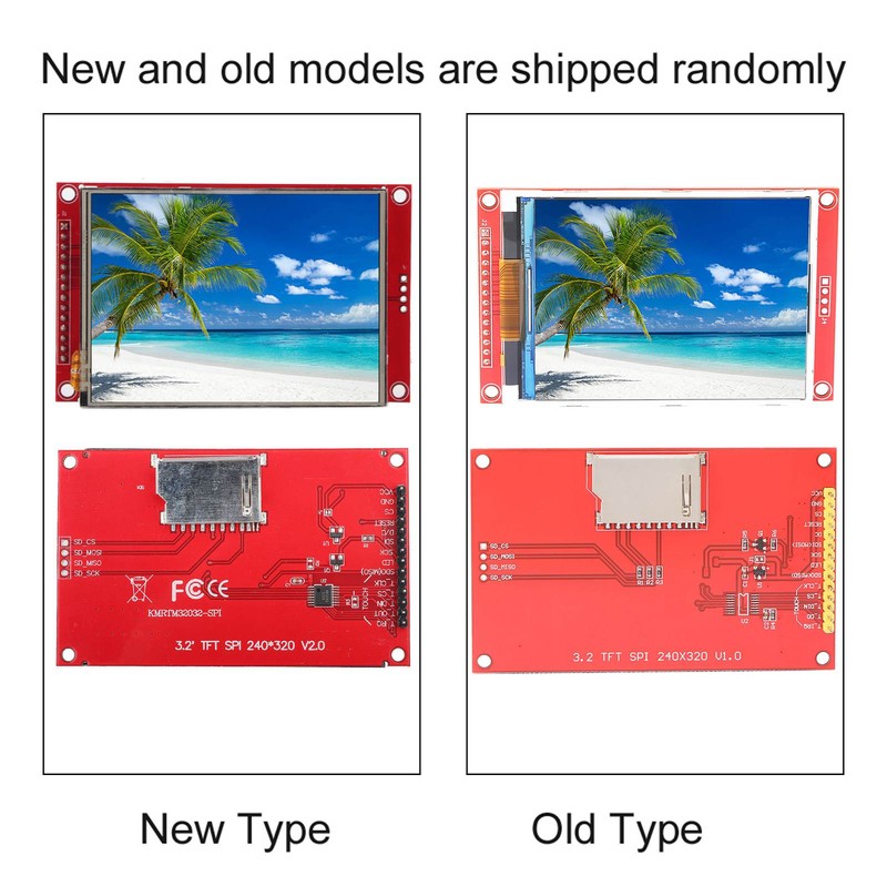 3.2 inch 240*320 TFT LCD Display Module with Memory Card