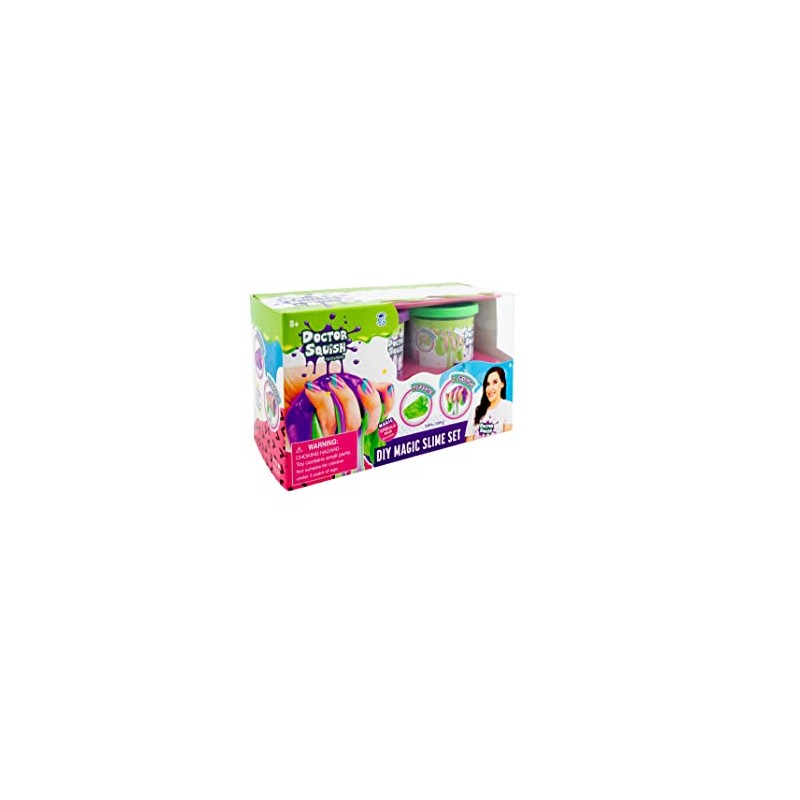 Doctor Squish - Magic Slime Double Set - Green and