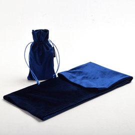 BLESSUME Atar Tarot Table Cloth with One Pouch Velvet, One Size