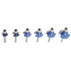 Akylin 6Pcs Round Over Router Bits 1/4 Inch Shank, Roundover