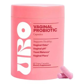 URO Suplemento Probióticos En Cápsula Caja Con 60 Piezas Vitamina Nutricional Sin sabor L-Carnitina                                                   