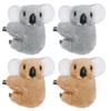 Haakong 4pcs Koala Clip Koala Pencil Buddy Clip On Koala