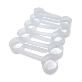 1.5 Tablespoon (23 mL) Long Handle Scoop for Measuring Coffee, Pet Food, Grains, Protein, Spices and Other Dry Goods (Pack of 10)