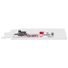 Mk Morse Advanced Edge Power RBWP64214T05 Bimetal Reciprocating Sawa Blade 6-Inch x .042 14TPI, 25-pk, multi (RBWP64214T25)