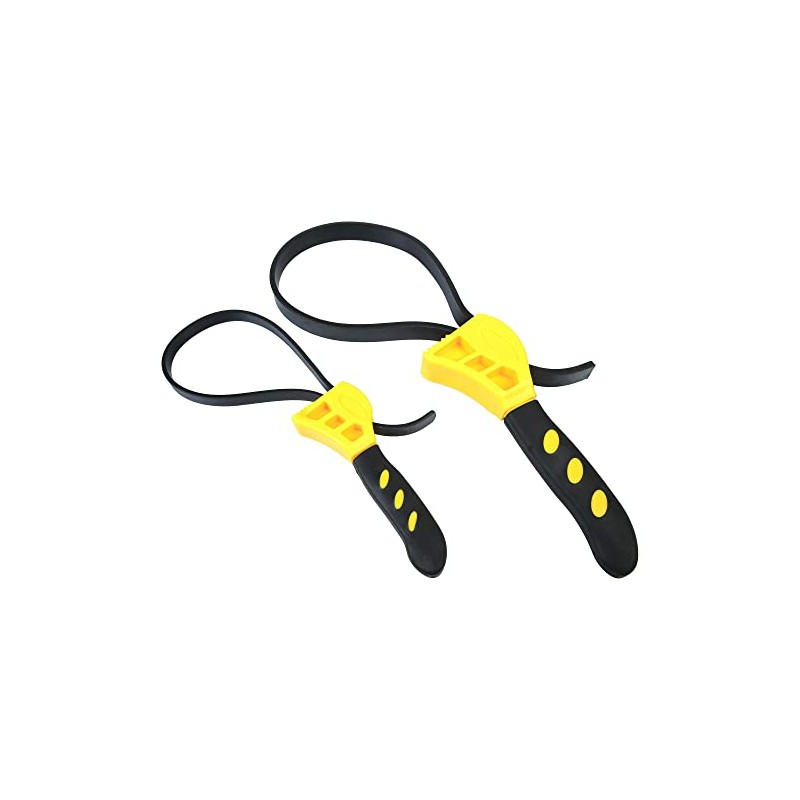 multicomp PRO Strap Wrench Set, 2-Pieces, 150mm, 6", Rubber
