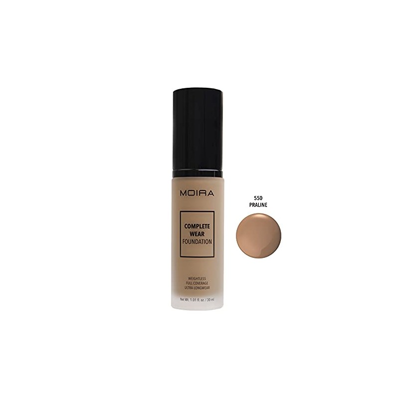 Bases de maquillaje Moira Complete Wear Foundations (CWF550)