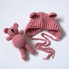 Newborn Baby Boy Girl Photography Props Bear Hat Outfits Crochet