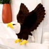Adorable Bald Eagle Plush Toy - Stuffed Animal with Bendable