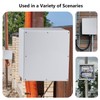 12" x 12" x 3" PVC Plastic Dustproof Waterproof Box