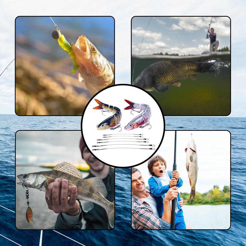 Fishing Lures, Pike Fishing Lures for Freshwater and Sea Water,