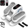 Zakle Under Desk Elliptical Machine, Electric Elliptical Training Machine w/Remote