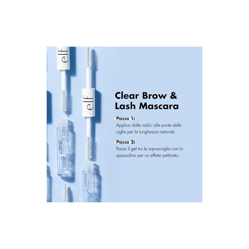 E.L.F. Cosmetics Clear Brow & Lash Mascara, 1 g