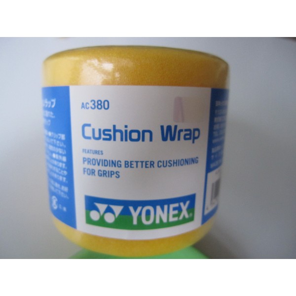YONEX Custom Grip Cushion Wrap (Underwrap) Yellow Ac380