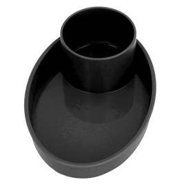 Hilitand Car Seat Snack Tray, Portable Cup Holder Plate for Toys Water Glasses Accessories with Rotating Design (Black)