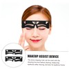 IWOWHERO Eyebrow Ruler Set 2pcs Eyebrow Stencil Level for Fast