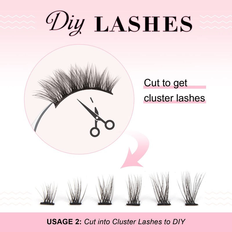 Glowing Win Half Eyelashes, Natural Artificial Eyelashes, 10 Pairs, Cat