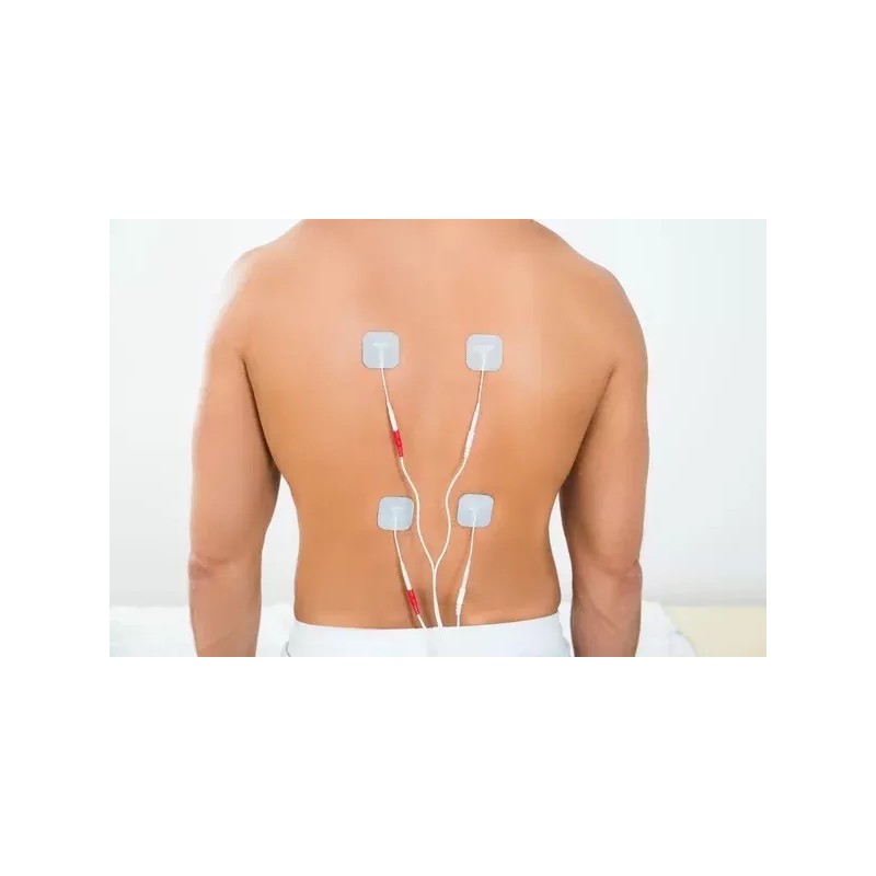kwd 10 Electrodos Para Electroestimulador Tens 5x5 Centimetros