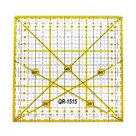 Quilting Ruler Transparent Acrylic Non-Slip Quilting Patchwork Ruler Acrylic Quilter Rulers Sewing Ruler for Quilting Patchwork Square Quilting Accessories