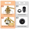 VONLUCE Bathroom Light Fixtures, 3-Light Bathroom Vanity Light with Globe