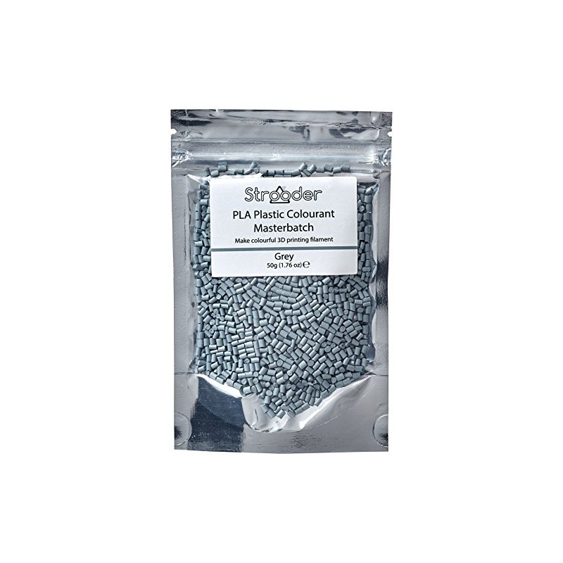 Strooder PLA-MBG Master batch colorant for PLA, 50 g, Grey
