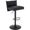 Brage Living Bar Stool, Couch Spring Seat, Adjustable Swivel PU
