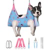 Supet Dog Grooming Hammock Harness for Cats Dogs, Relaxation Pet