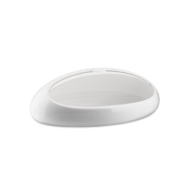 Alessi ASG22 W "Gnam" Bread Bin, White