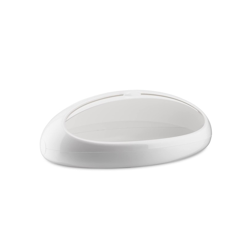 Alessi ASG22 W "Gnam" Bread Bin, White